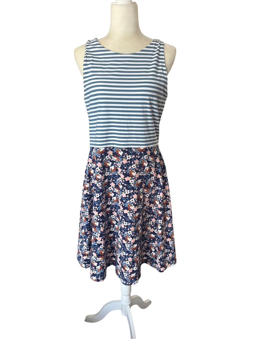 Pact Organic Cotton Fit & Flare Dress